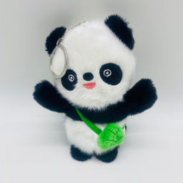 Мягкая игрушка брелок Панда с сумочкой 12 см в ассортименте - Storyland фото 3