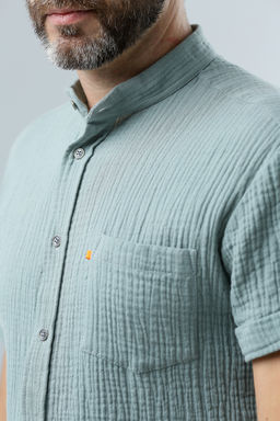 Мужская рубашка 219-с-04 - Nicolo angi фото 4