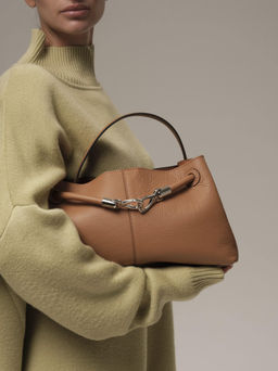 Сумка Ties DBR 31185 коричневый лист  фото 8