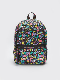 Desenli K?z ?ocuk Okul ?antas?