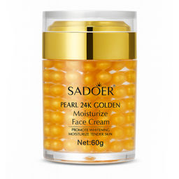 Увлажняющий крем-гель для лица с биозолотом Sadoer, 60 г SD58055