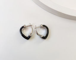 Серьги с керамикой