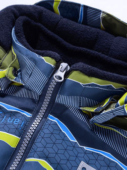 Комбинезон Valianly детский для мальчика цвета хаки 9215Kh  фото 4