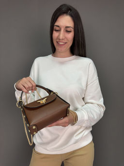 Сумка женская из телячьей кожи