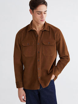 Rahat Kal?p Kadife Erkek G?mlek