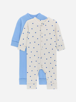 Juego de 2 pijamas de una sola pieza