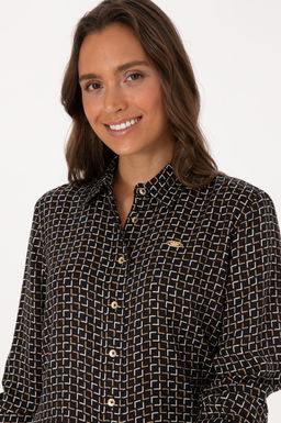 Kad_n Siyah Uzun Kollu G_mlek Sepette S_rpriz _ndirim - U.s. polo assn фото 2