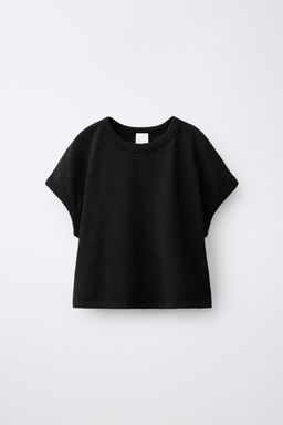 CONJUNTO CAMISETA Y PANTAL?N BALLOON EFECTO LAVADO / Negro - Zara фото 2