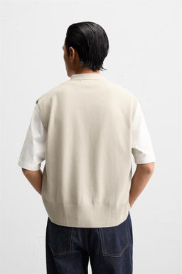 RIBBON KNIT WAISTCOAT - Zara фото 3