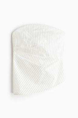 Top bandeau asim?trico