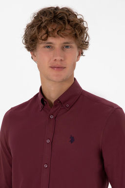 Erkek Bordo Uzun Kollu Basic G_mlek - U.s. polo assn фото 2