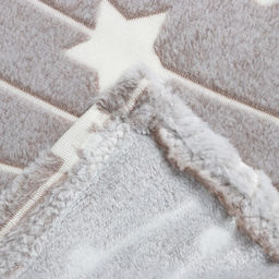 Плед светящийся в темноте Этель Звездное небо 180*200 см,100% п/э, корал-флис 220 гр/м2  фото 7