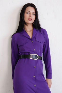 Платье-рубашка с английским воротником - Martichelli фото 358