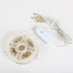 ULD-S1000-250/DTA WHITE IP20 DEWDROP Гирлянда светодиодная Роса, 10м. 250 светодиодов. Белый свет. Провод прозрачный. ТМ Uniel