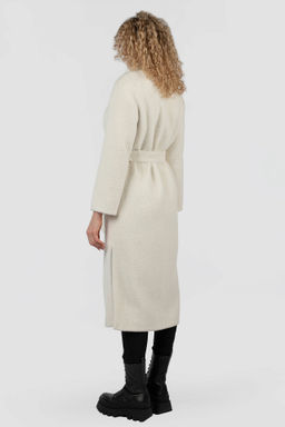 01-11887 Пальто женское демисезонное (пояс) - El podio фото 4