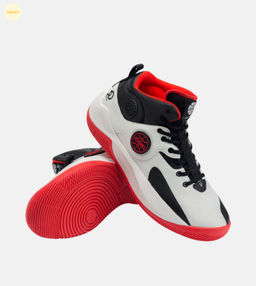 БЕЗ УПАКОВКИ Кроссовки баскетбольные JOGEL Launch MID, White/black/red