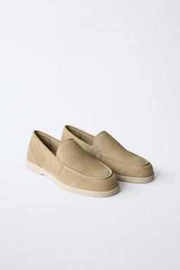 SPLIT SUEDE DECK SHOES - Zara фото 2