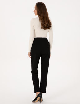 Siyah Carrot Fit Kuma_ Pantolon - Pierre cardin фото 4