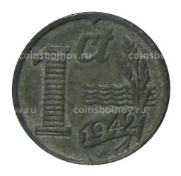 1 цент 1942 года Нидерланды