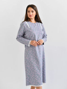 Сорочка женская Нина Голубой - Modamica фото 32