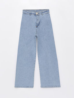 Wideleg K?z ?ocuk Jean Pantolon - Waikiki фото 3