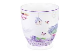Кружка 500 мл 13,5*10*10,5 см Лаванда на ножке, NEW BONE CHINA - Elan gallery фото 3