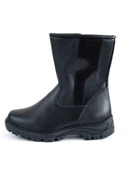 Сапоги мужские кожаные Байкал, литая подошва