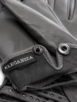 Перчатки женские б/п IS02006 grey - Eleganzza фото 4