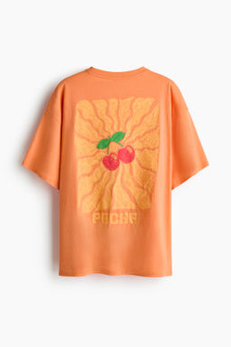 Camiseta oversize con motivo estampado - H&m фото 10