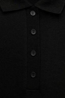 SOFT POLO COLLAR SWEATER - Zara фото 9