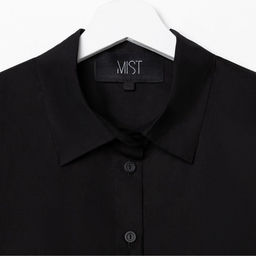 Рубашка женская MIST: Classic Collection, размер 50, чёрная