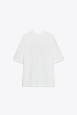 OVERSIZED TEXT T-SHIRT - Zara фото 13