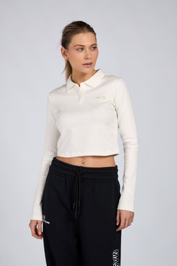 Лонгслив Белый