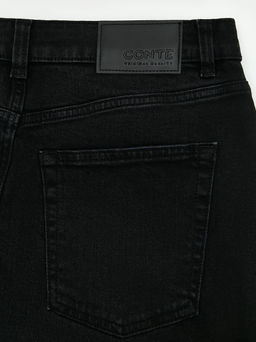 CONTE CON-815 Юбка джинсовая женская washed black - Conte elegant фото 10