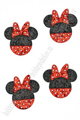 Лазерная вырубка из кожзама "Мультик №11" 4,5*4,5 см (10 шт) несклеенная