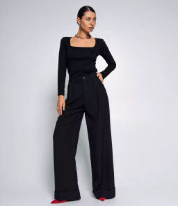 Брюки #КТ1013 (3), чёрный