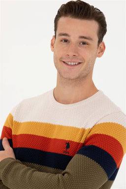 Мужской свитер цвета хаки Неожиданная скидка в корзине - U.s. polo assn фото 2