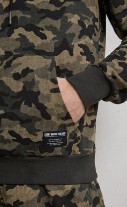 Толстовка F411-0590 khaki camo