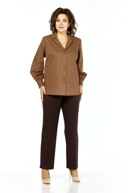 Костюм Элль стиль 2408-Р шоколад