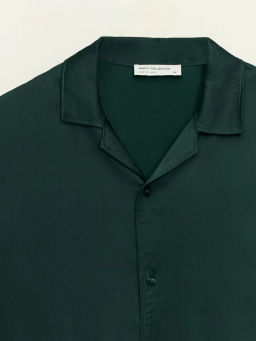 Сатиновая рубашка relax fit / Zarina