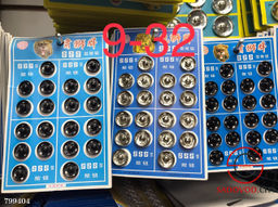 Кнопки пришивные металлические для одежды