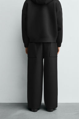 PANTAL?N JOGGER T?CNICO WIDE FIT / Negro - Zara фото 3