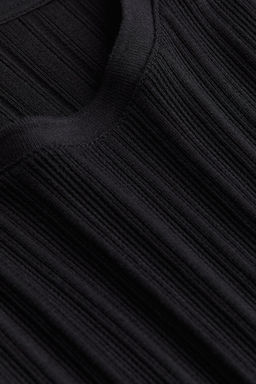 Camiseta en punto pointelle Regular Fit - H&m фото 5