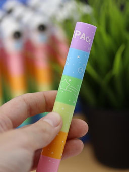 Разноцветные мелки "Happy astronaut", 6 в 1, rainbow