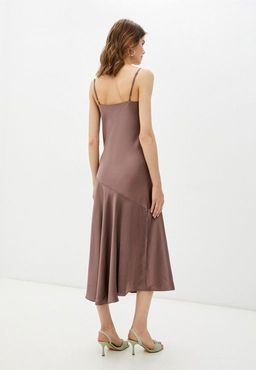Атласное платье в бельевом стиле - Incity фото 4