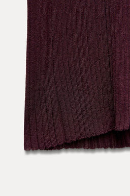 RIBBED FINE KNIT TOP - Zara фото 9