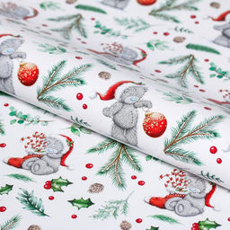 Цена за 10 шт. Бумага упаковочная глянцевая «С Новым Годом!», 50 × 70 см