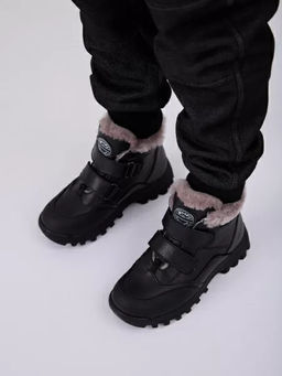 Ботинки на меху