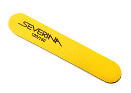 SEVERINA Пилка полимерная МИНИ 100/180 № 312 желтая