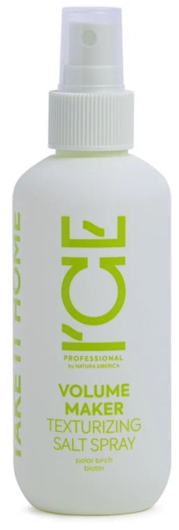 "NS" ICE Professional/ Home/ Volume Maker/ Лосьон-спрей Текстурирующий солевой д/волос 200м